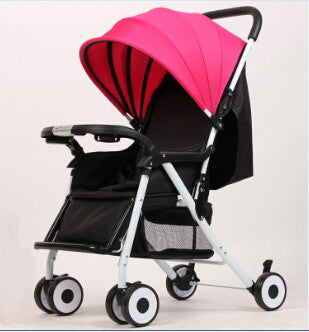 Newborn Baby Stroller 3 in 1 Portable Folding Strollers Sit and Lie Four Wheels 2016 Convience Prams Umbrella Stroller 0-3Years