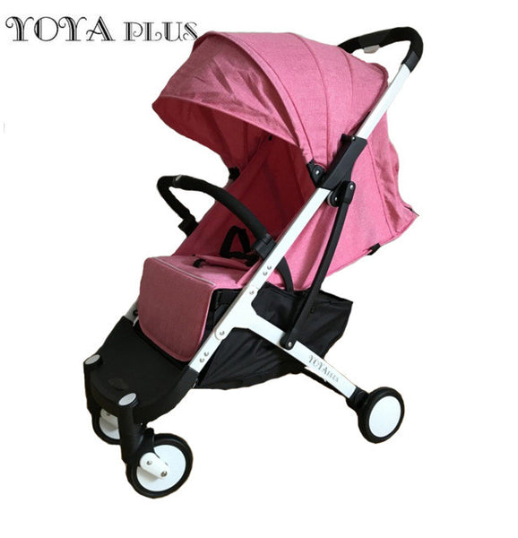 yoya travel stroller YOYA PLUS baby strollers ultra-lightweight folding can sit can lie hig – newbiecare