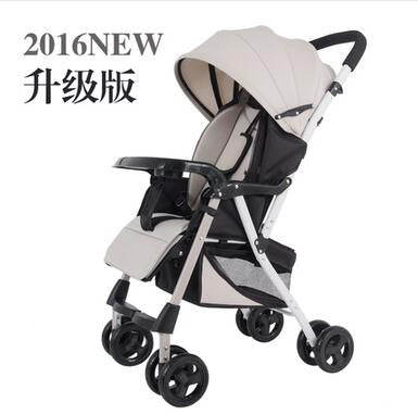 Lightweight umbrella stroller shock absorbers trolley baby car Folding stroller Wheeled Child Comveyances aluminum alloybuggiest