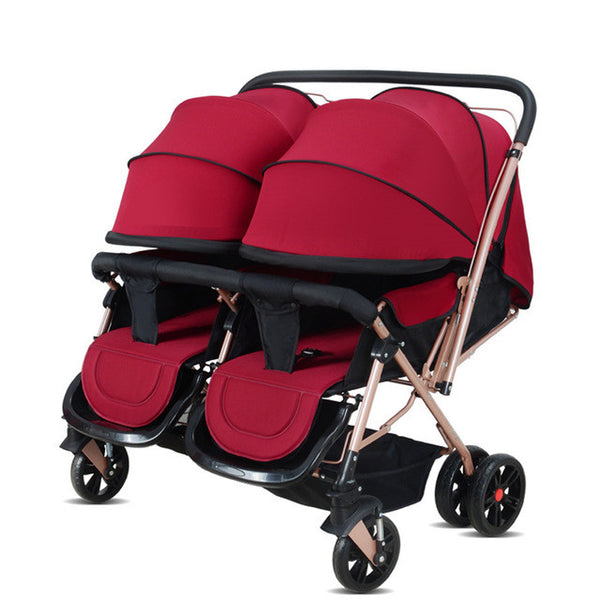 baby stroller for twins Hot Selling Double Stroller,European Luxury Baby Prams Twins Stroller, – newbiecare